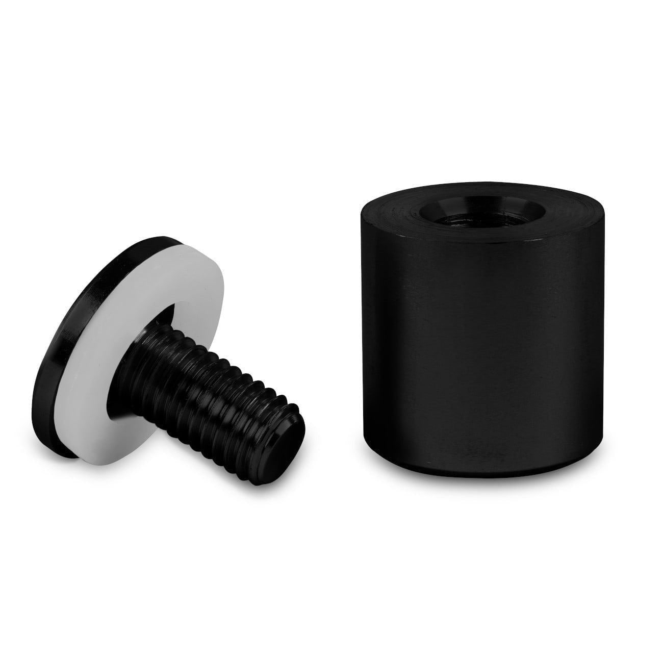 Dystans montażowy 13mm Ø Aluminium Czarny Mat 13x13