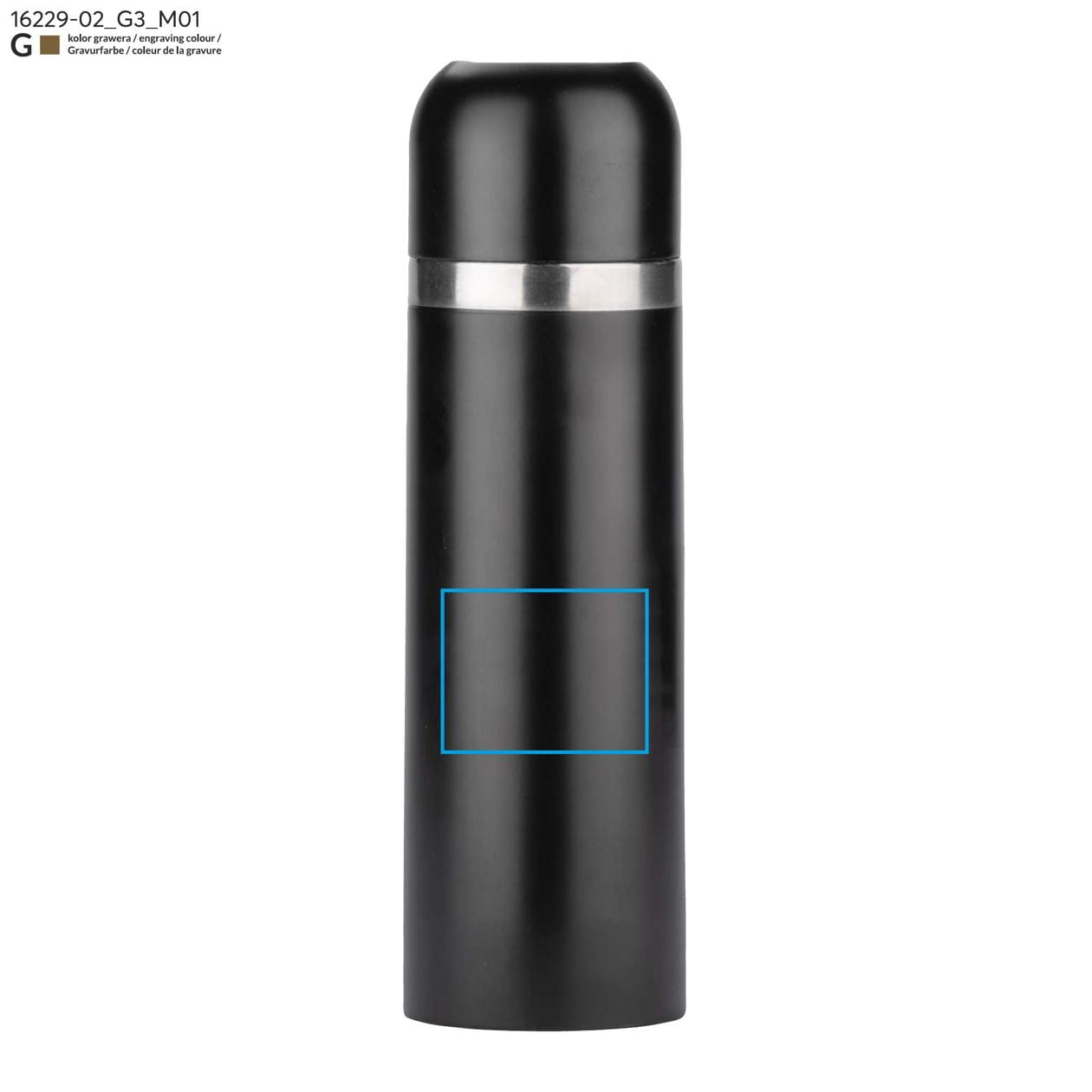 Termos MATTI 500 ml czarny