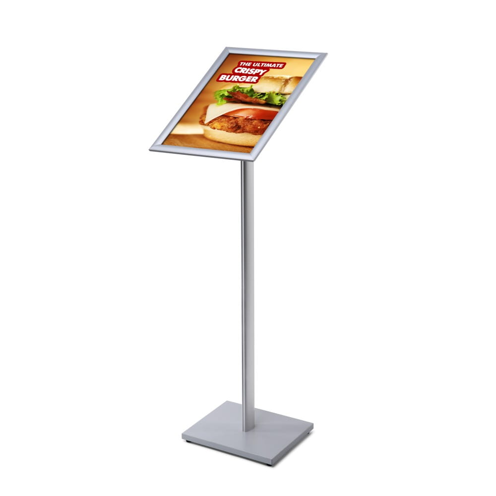 Zastosowanie w gastronomii - Stojak na menu stojak prezenter na kartę menu stojak informacyjny prezentacyjny z Ramką OWZ A3 do restauracji gastronomii do hotelu stojak na plakat Menu Board