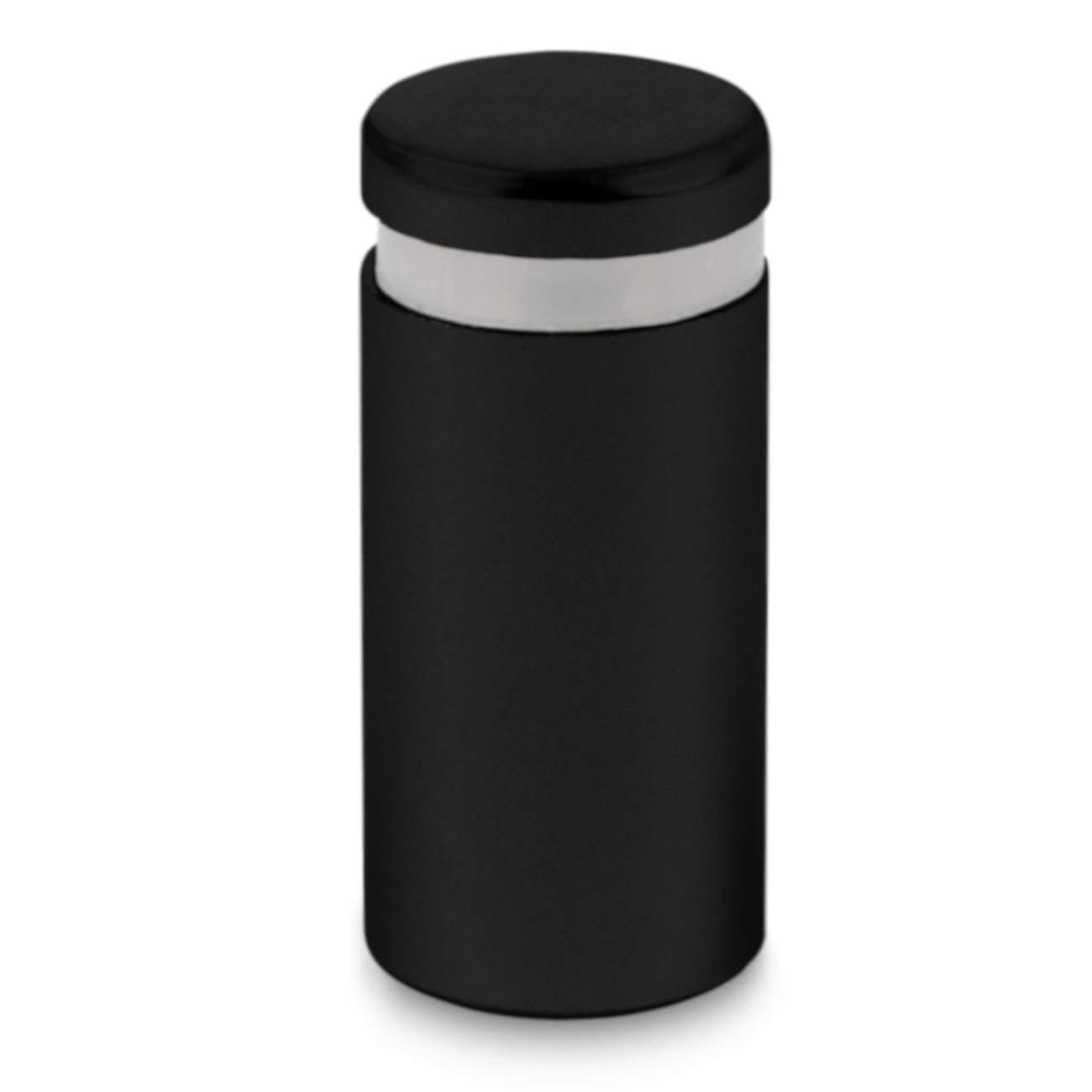 Dystans montażowy 15mm Ø Aluminium Czarny Mat 15x25