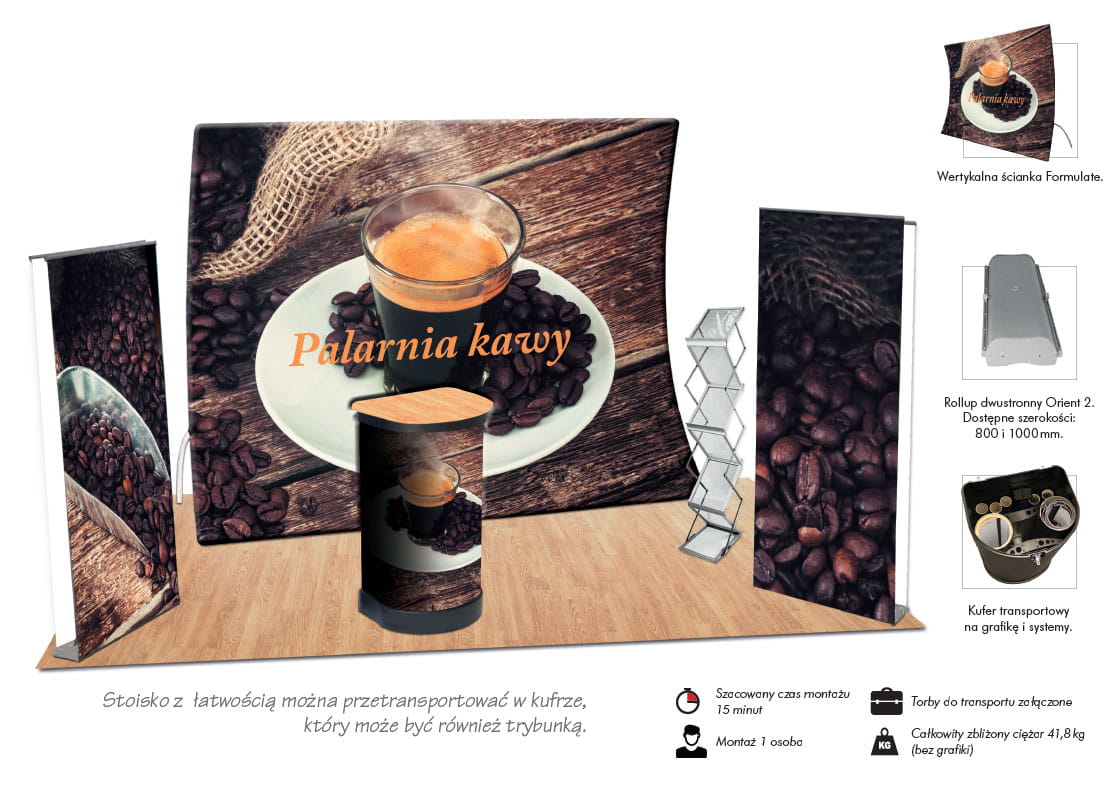 Zestaw Wystawienniczy Coffe