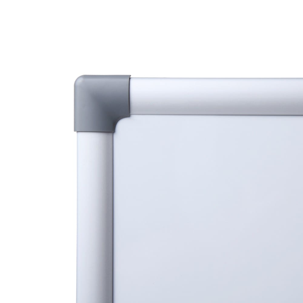 Plastikowa nakładka - Magnetyczna tablica suchościeralna SCRITTO® Economy 180 x 90 cm tablica suchościeralna magnetyczna do urzędu szkoły biura do pisania markerem pisakiem flamastrem suchościeralnym