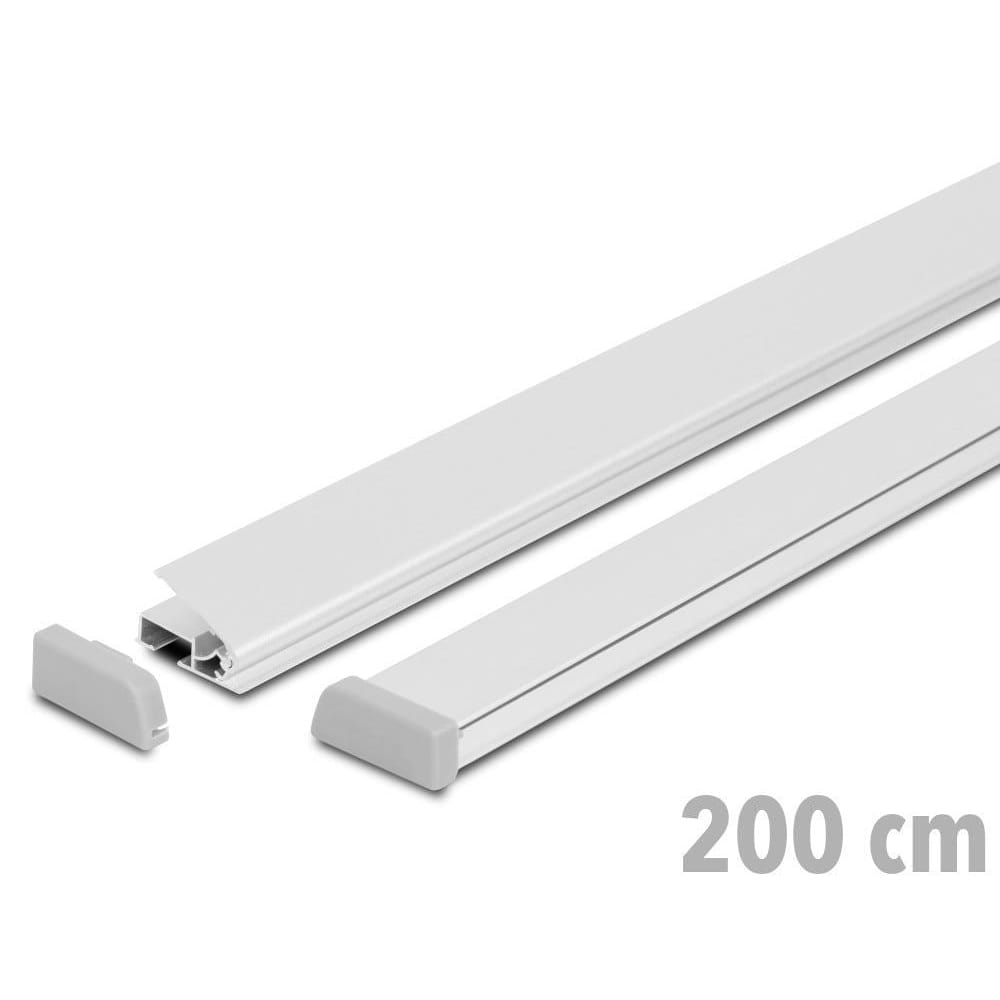 Listwy plakatowe STANDARD 200 cm - listwy na plakat listwy banerowe reklamowe Na Zacisk Express Clip