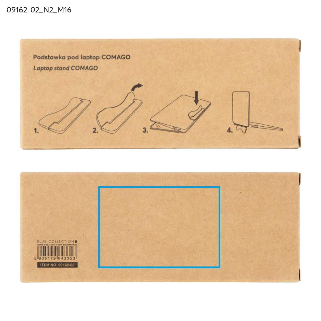 Podstawka pod laptop COMAGO czarny