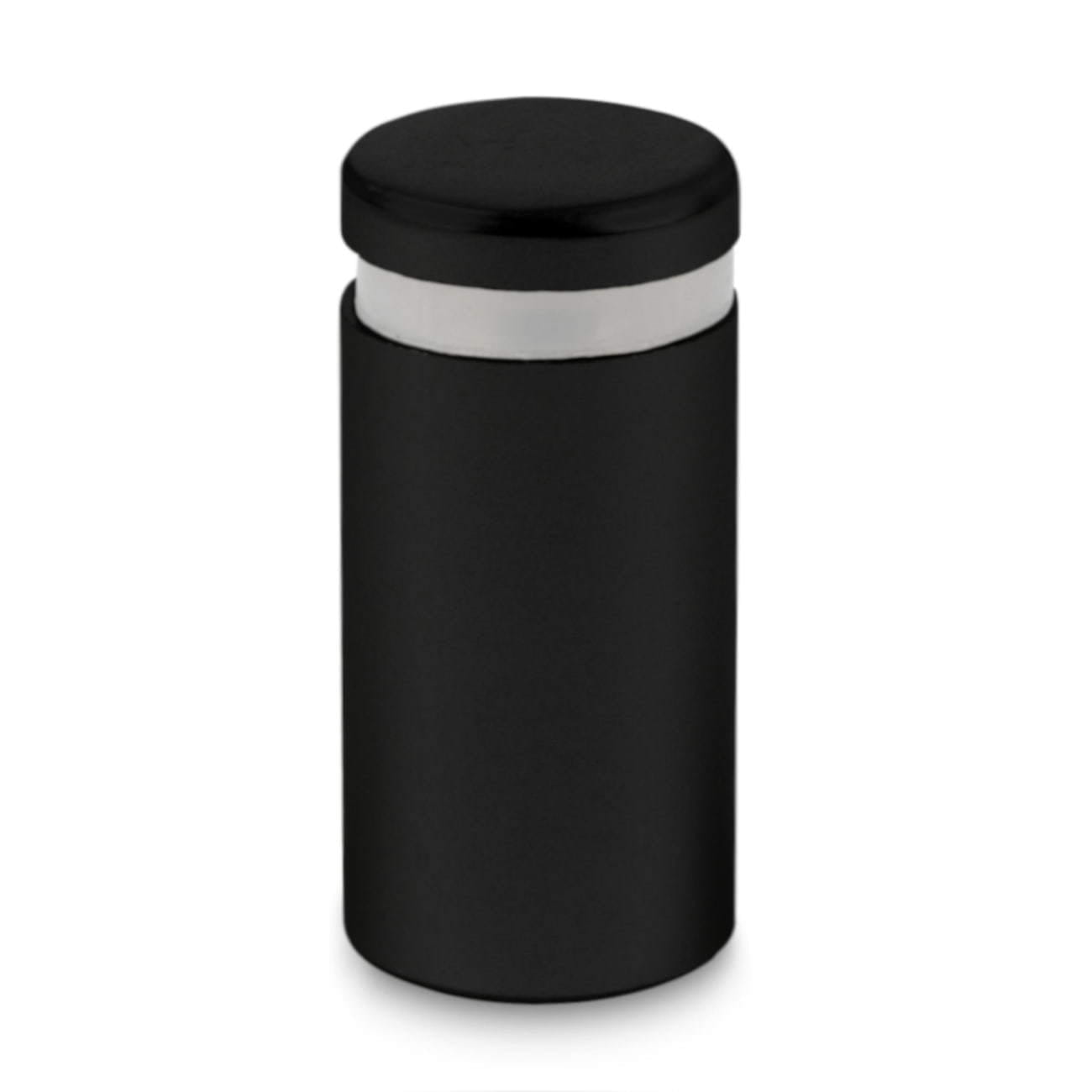 Dystans montażowy 15mm Ø Aluminium Czarny Mat 15x20
