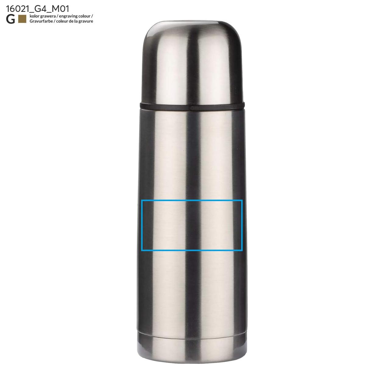 Termos SVEN 350 ml srebrny