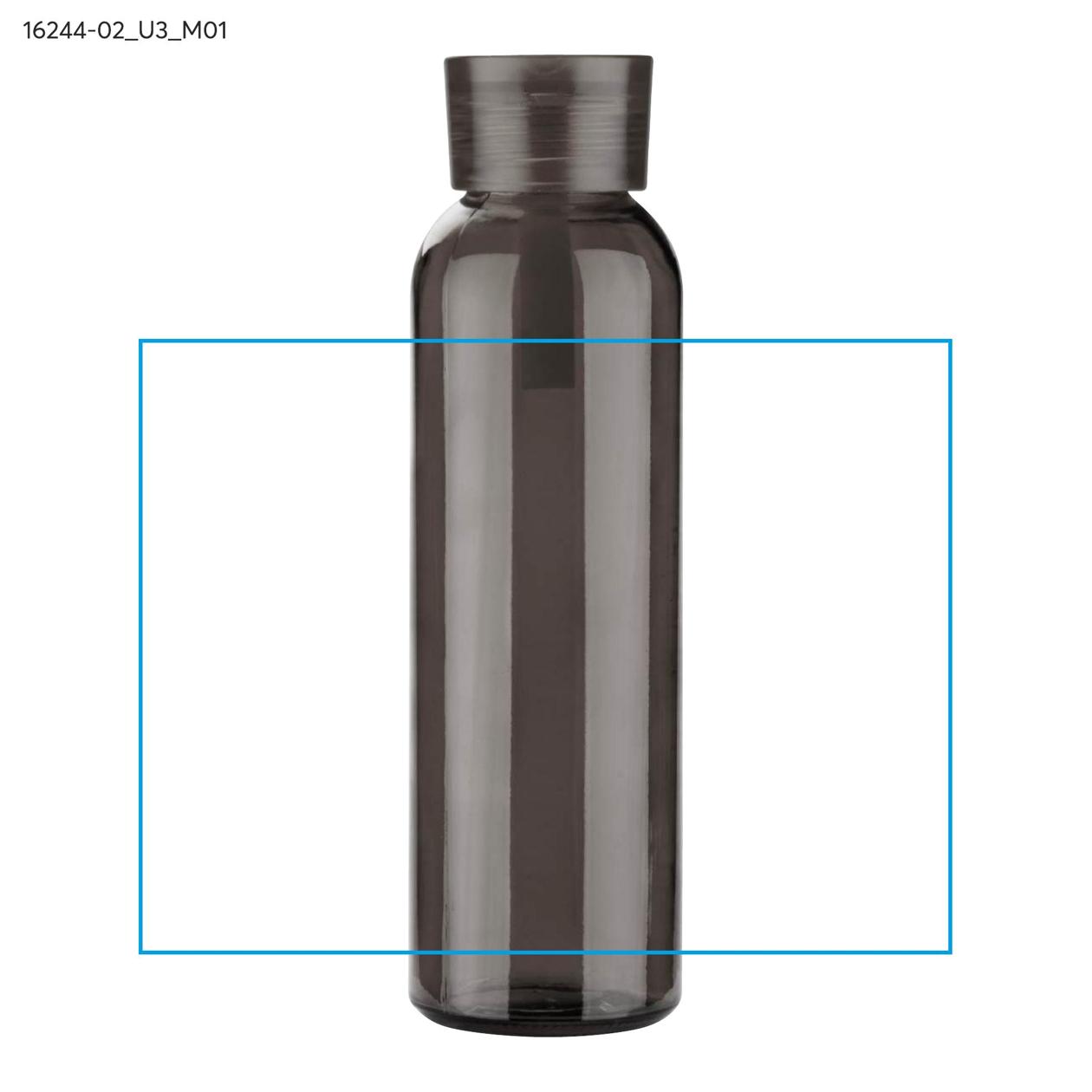 Butelka szklana VERRE 500 ml czarny