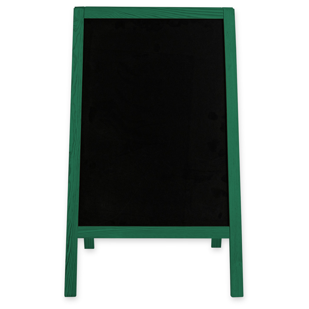 Dwustronny drewniany potykacz kredowy (60 x 100 cm)