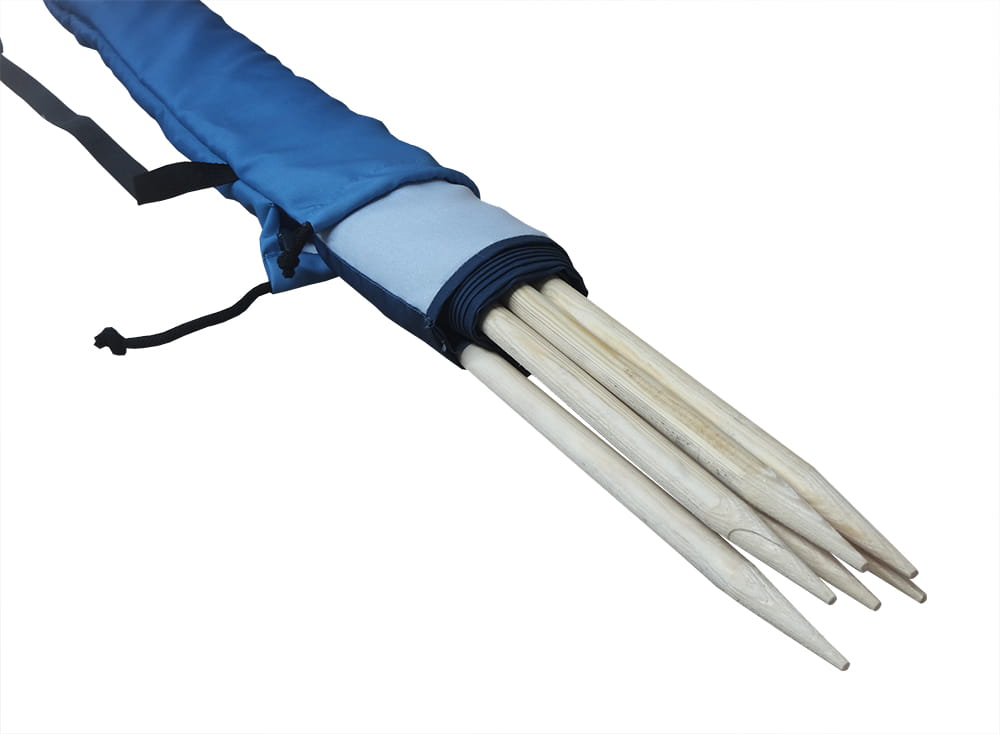 Zaostrzone kije do parawanow