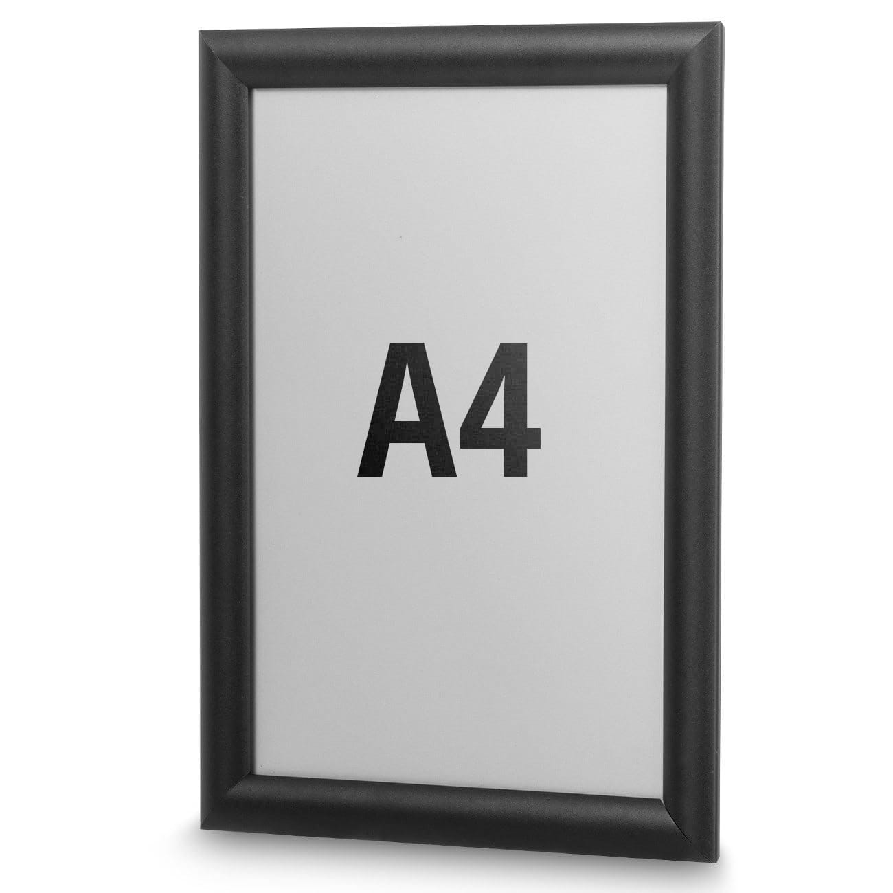 Ramka na zdjęcia na plakat PRINC A4 (21,0 x 29,7 cm) zatrzaskowa OWZ Czarna