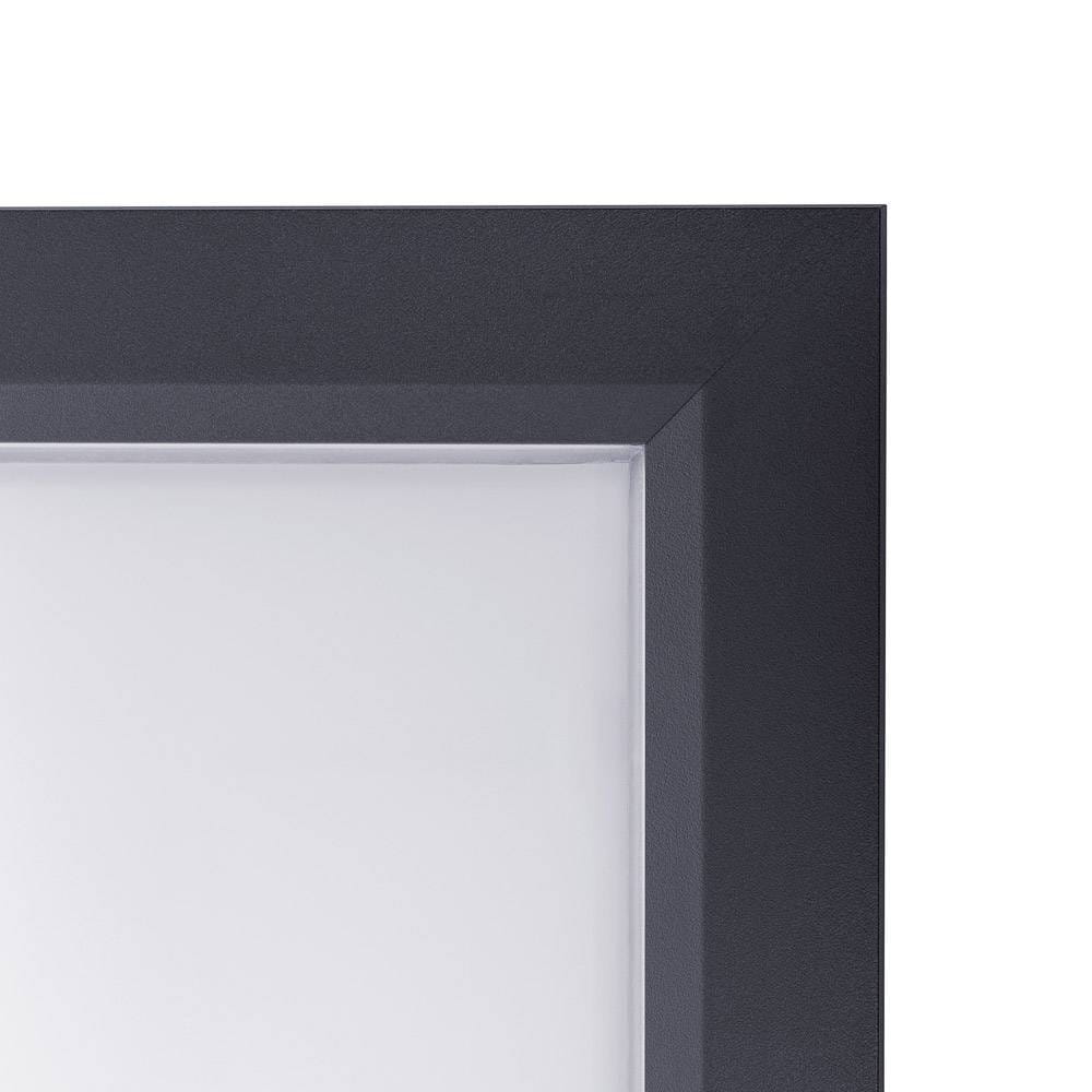 Gablota magnetyczna SLM 9xA4 z certyfikatem 65x91 cm trudnopalności B1 zamykana na kluczyk do użytku zewnętrznego gablota zewnętrzna gablota ogłoszeniowa gablota informacyjna tablica ogłoszeń tablica informacyjna ogniotrwała antracyt