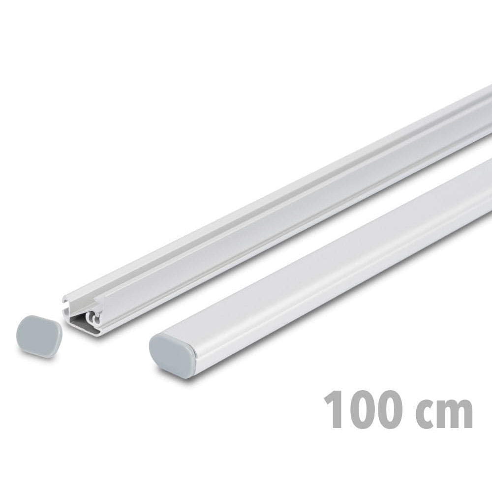 Listwy plakatowe TWIN 100 cm - listwy na plakat listwy banerowe reklamowe Na Zacisk Express Clip