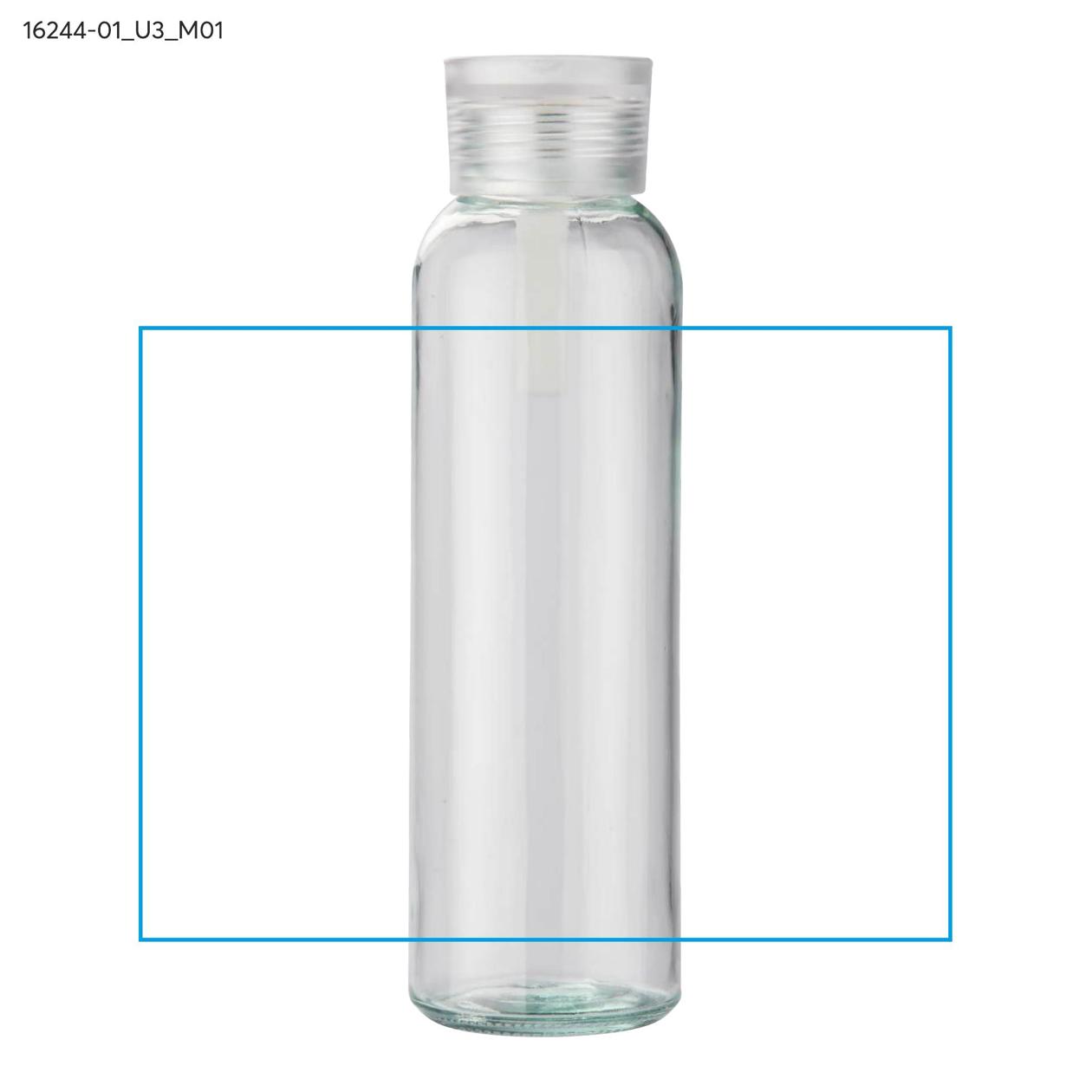 Butelka szklana VERRE 500 ml biały
