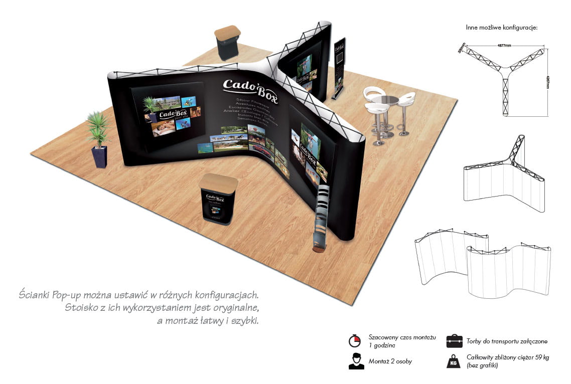 Zestaw Wystawienniczy BOX